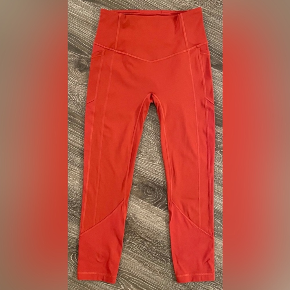 All the right places 23 inch Cayenne leggings